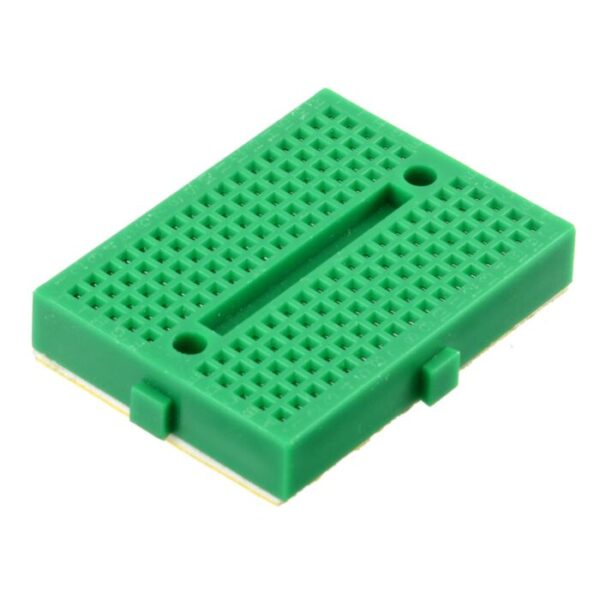 170 Tie Point Mini Green Solderless Breadboard 4.5x3.4x0.9cm