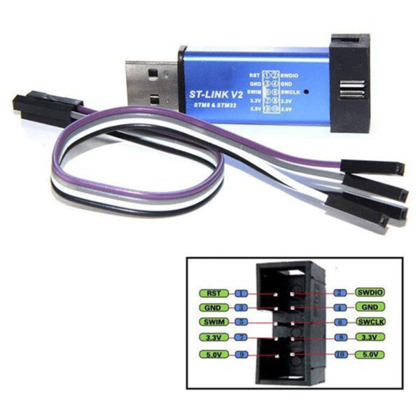 ST-Link V2 Programming Unit Mini STM8 STM32 Emulator Simulator Downloader