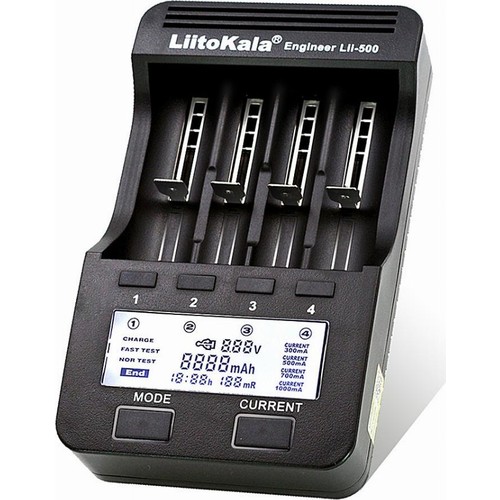 Liitokala Lii-500 NiMH Battery Charger 18650 18350 18500 26650 AA AAA