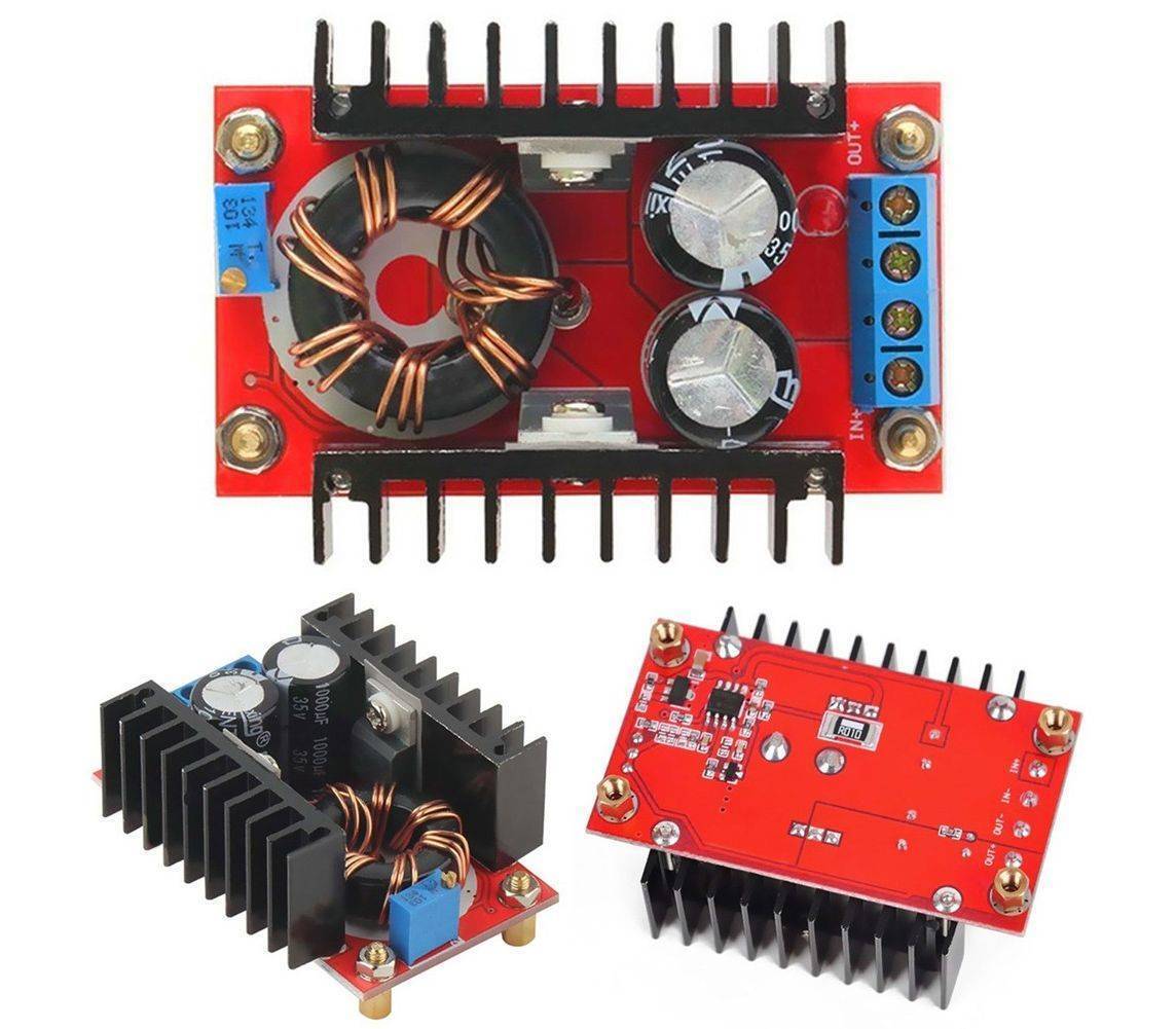 150w 6AMP DC To DC Boost Converter 10 32v To 12 35v 6a Step Up Power Supply Module