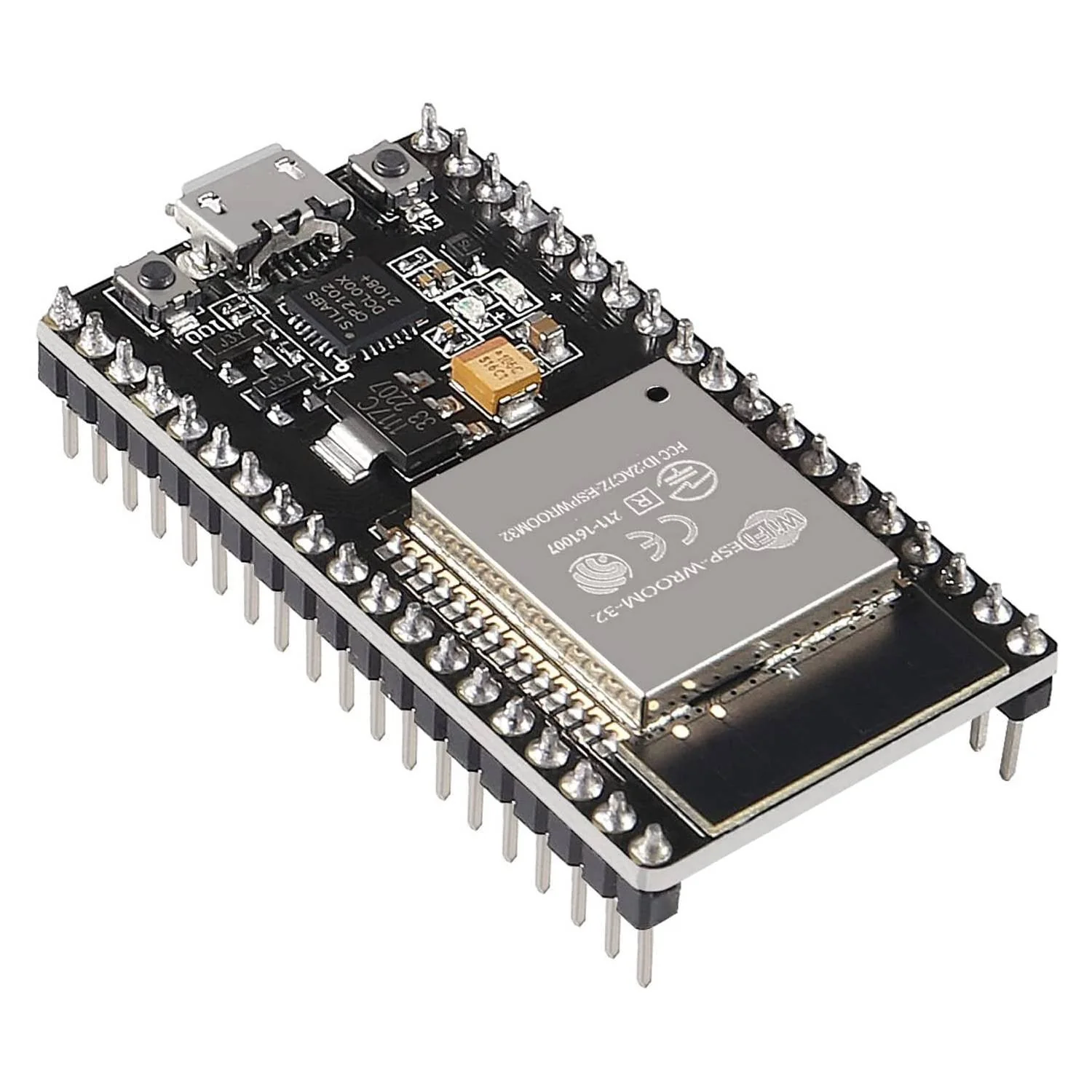 38 Pin Nodemcu ESP32S Microcontroller WiFi & Bluetooth ESP WROOM 32 Development Board Module