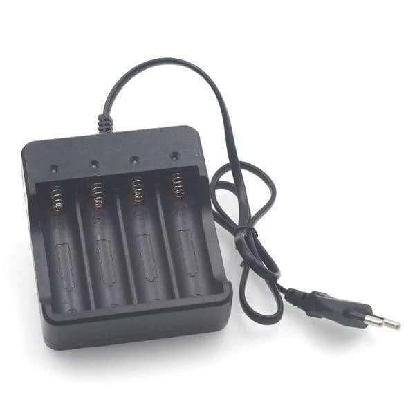 4 Slot 18650 Li-ion Battery 4.2V Four Slot Lithium Ion Batteries Smart Charger