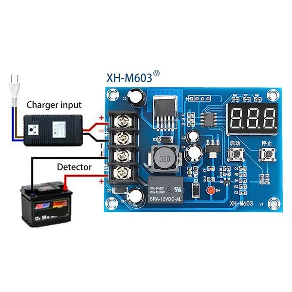 XH-M603 Battery Charge Controller Module - Image 3
