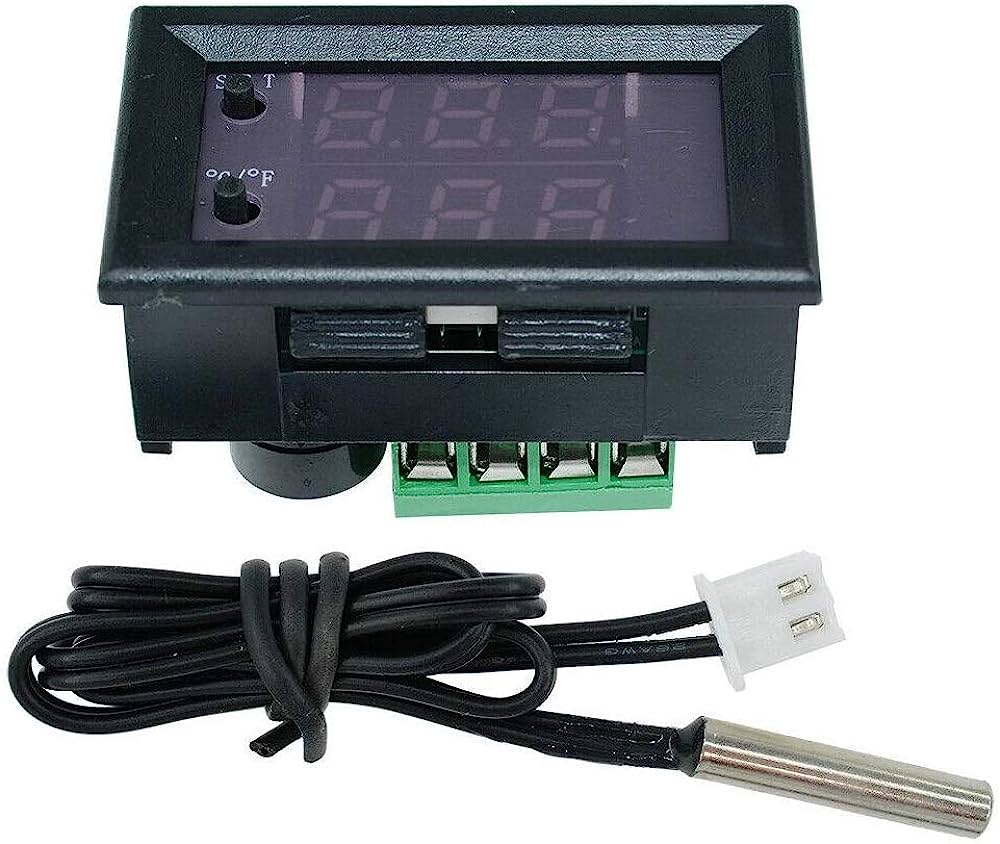 WK W1219 DC 12V - LED Digital Temperature Controller Thermostat for incubator - Image 2