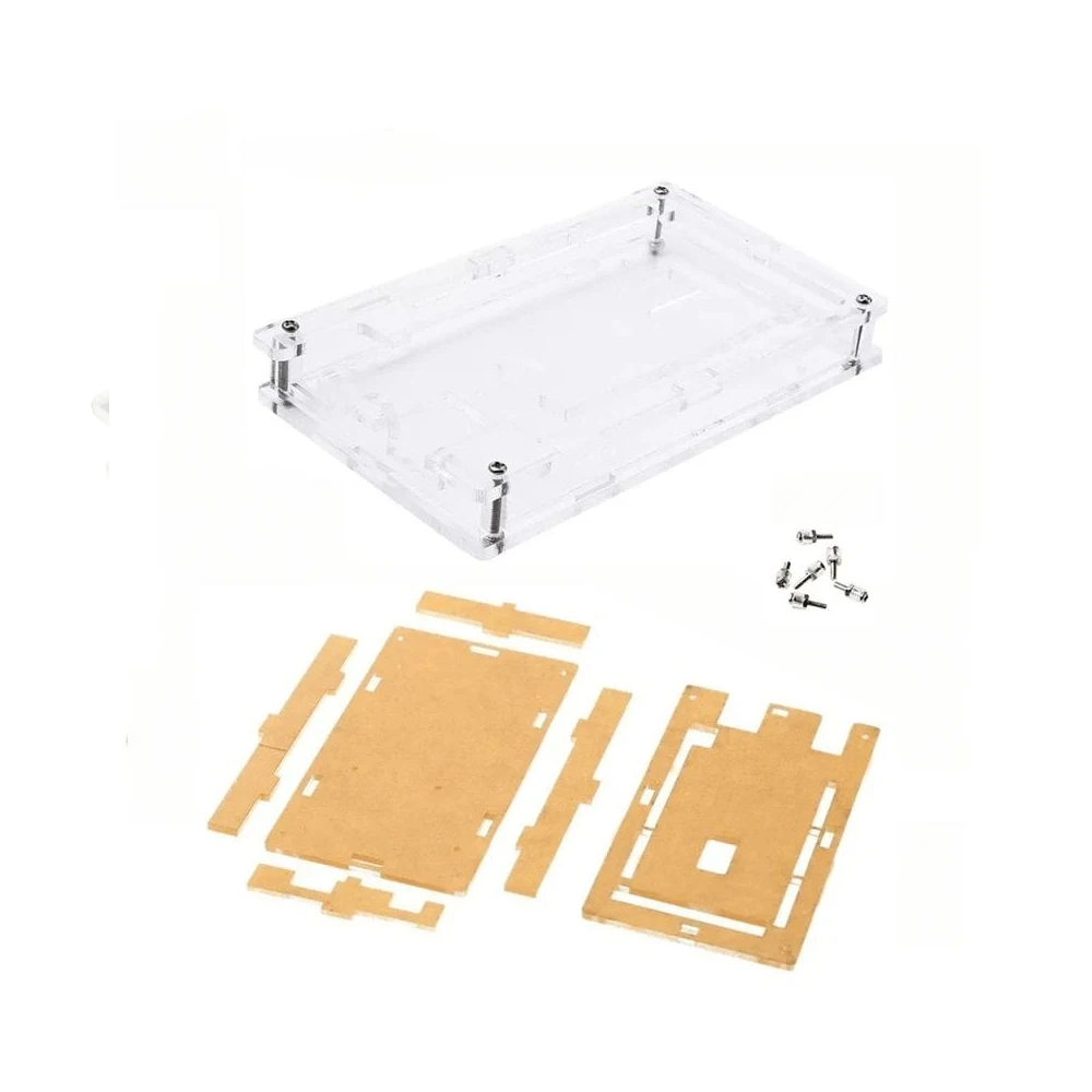 Arduino Mega 2560 Housing box protection Clear Acrylic Case