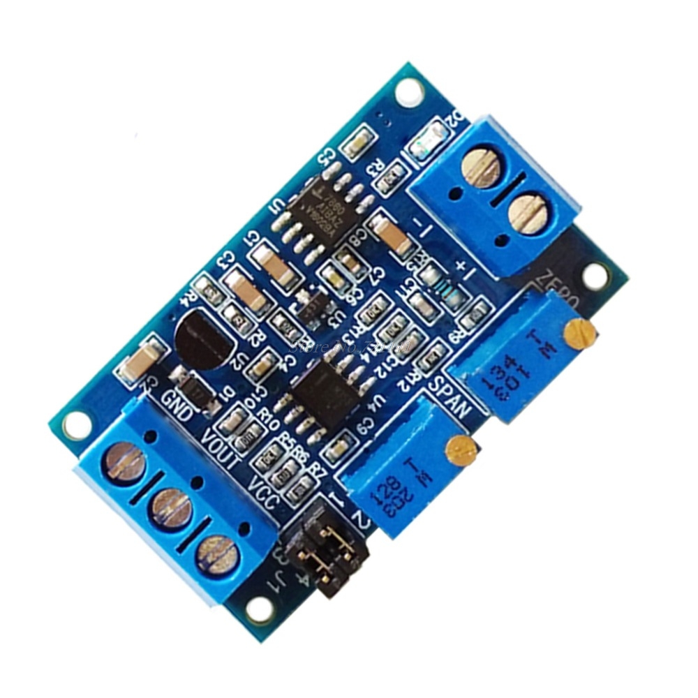Current To Voltage Converter Module 4-20mA To 0-3.3V 5V 10V