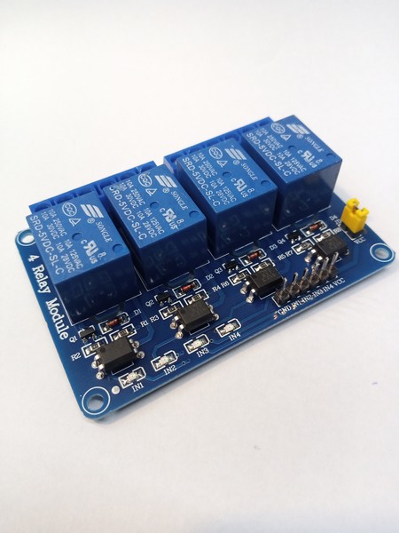 4Channel Relay Module with Optocoupler - Image 2
