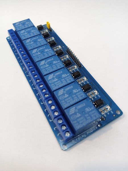 8Channel Relay Module with Optocoupler