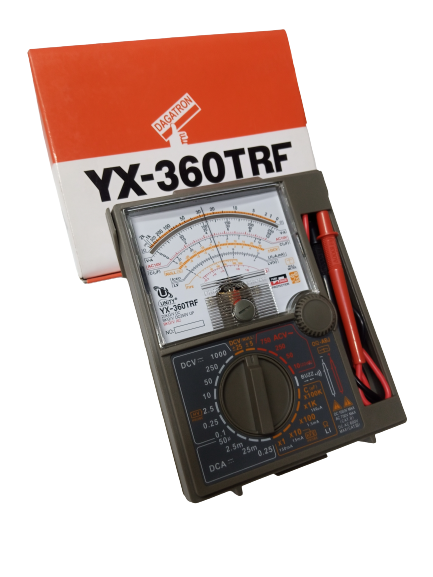 Analog Multimeter YX 360TRF with Fuse Diode Protection w/Batteries