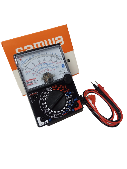 Sunwa Multimeter YX 360TR E-L-B with Fuse Diode Protection w/Batteries