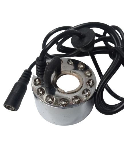 Ultrasonic Mist Maker Fogger 12 LED Colorful Light 24V 2A Humidifier