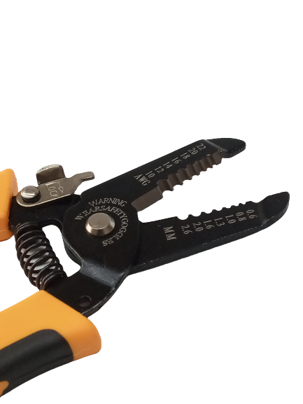 JAKEMY JM-CT4-12 Wire Stripper Clamp 7.0inch Wire Cable Side Cutter Cutting Snips Flush Pliers Nipper Terminal Crimping Tool - Image 2