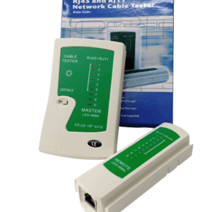 Network Cable Tester Master BS 468 RJ45 RJ11 with 9v Battery