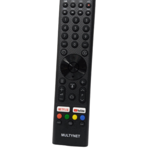 MultyNet, itel,mzee SMART LED TV Remote Control Without Voice command with YouTub & Netflx button huayu