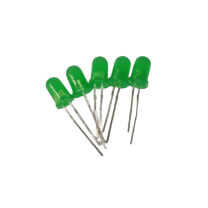 led 5mm Green 5Pcs