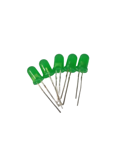 led 5mm Green 5Pcs