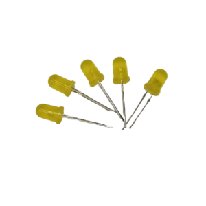 led 5mm Yellow 5Pcs