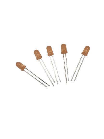 led 5mm Orange 5Pcs
