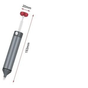 CJ-138 silicone nozzle aluminum alloy powerful desoldering pump, manual vacuum soldesolder suckerr sucker, soldering gun