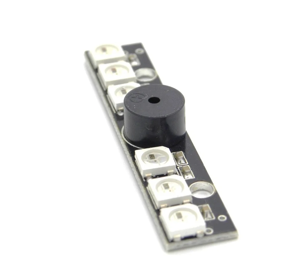 Matek WS2812B LED and 5V buzzer 6 RGB chips LED indicator