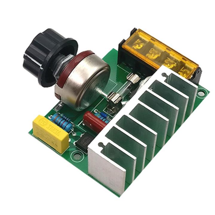 4000W 220V AC SCR Motor Speed Controller Module Voltage Regulator Dimmer SCR Electronic Voltage Regulator - Image 2