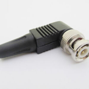 BNC Male Plug Screw Type Right Angle